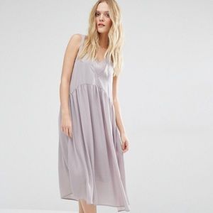 Y.A.S Vinc Smock Midi Dress ASOS